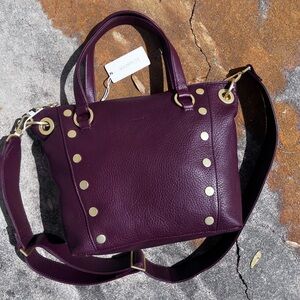 NWT Hammitt Daniel Med Cherrywood BG R-Zip Satchel bag Retail $675 w/ Dust Bag